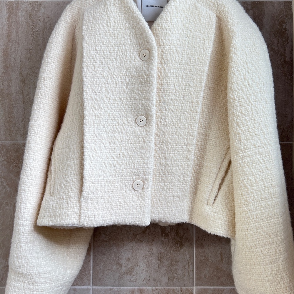 LE 17 SEPTEMBRE Bouclé Wool Jacket